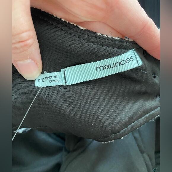 Maurices Juniors 11/12 New Boho Chic Aztec Cut Out Sleeveless Crinkle Maxi Dress - Picture 8 of 11